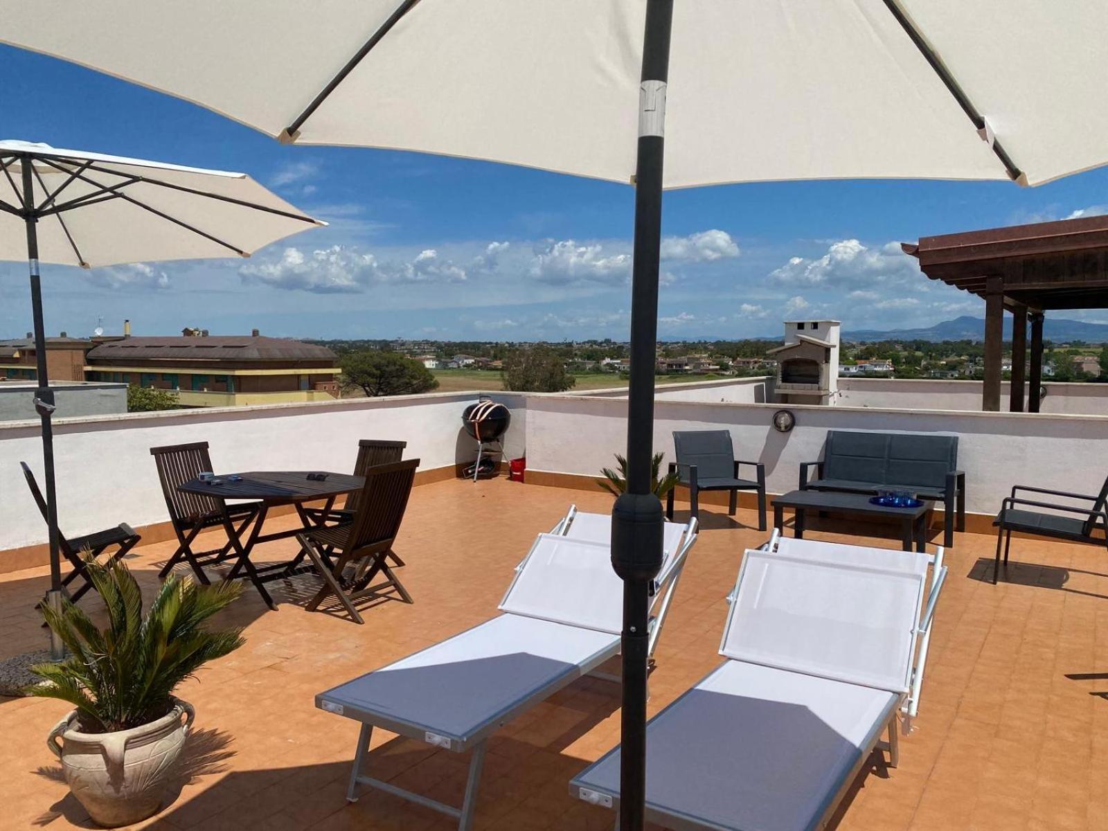 Appartamento Vista Mare A Marina Di Ardea L'Americano 外观 照片